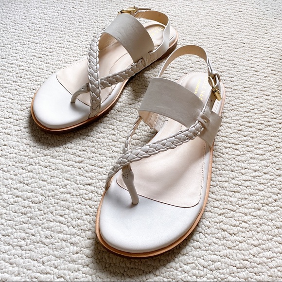 NIB Cole Haan Anica Braided Thong Sandal - Picture 2 of 7